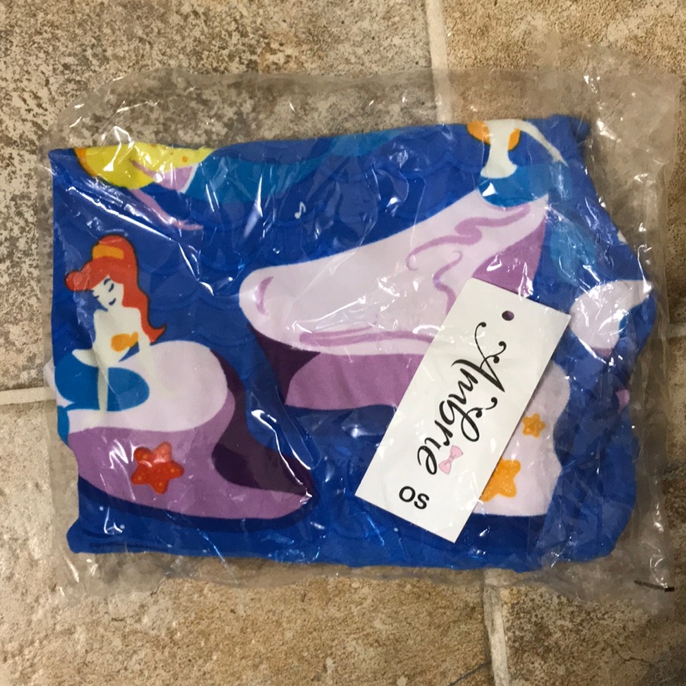 Ambrie OS Disney Inspired Mermaid Lagoon Leggings